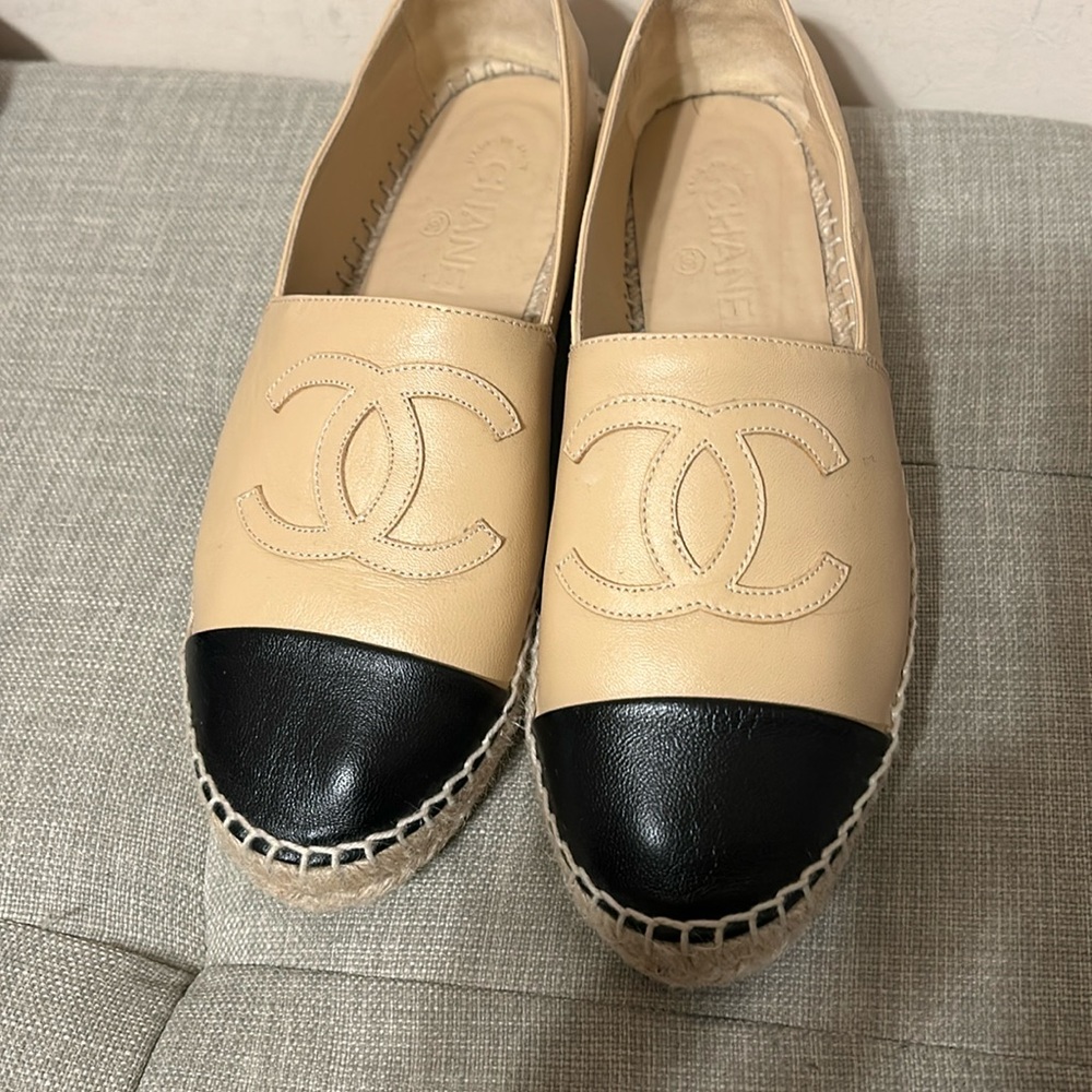 Authentic Chanel Espadrilles